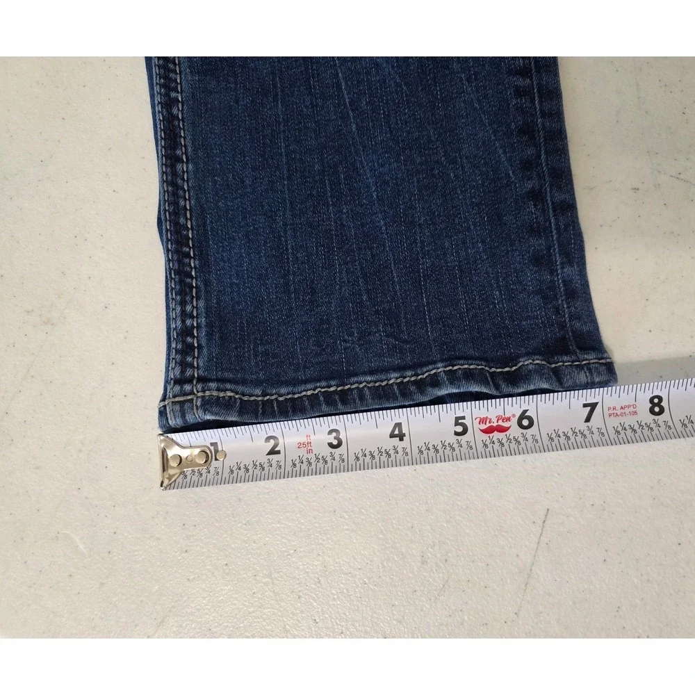 BKE Jake Jeans Mens 32x30 Blue Straight Leg Medium Wash Stretch Denim